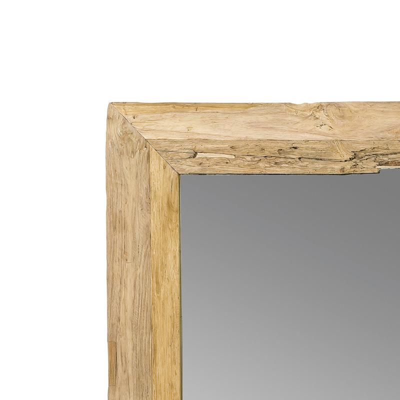 Miroir en bois de teck 160 x 100 x 3 cm