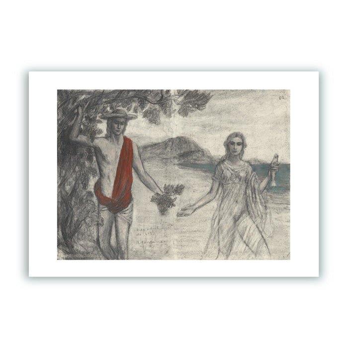 Raisins et poisson A3 Giclée Print