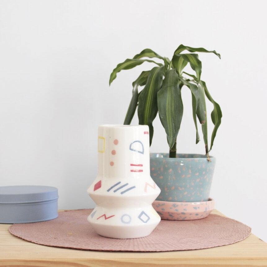 Vase Geo Memphis