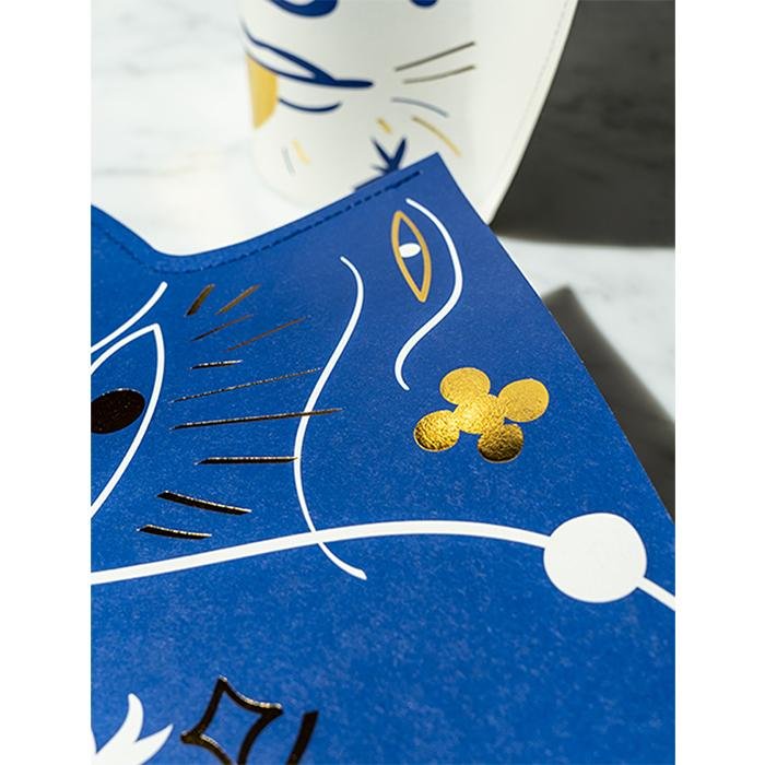 Vase en papier Jaime Hayon - Bleu