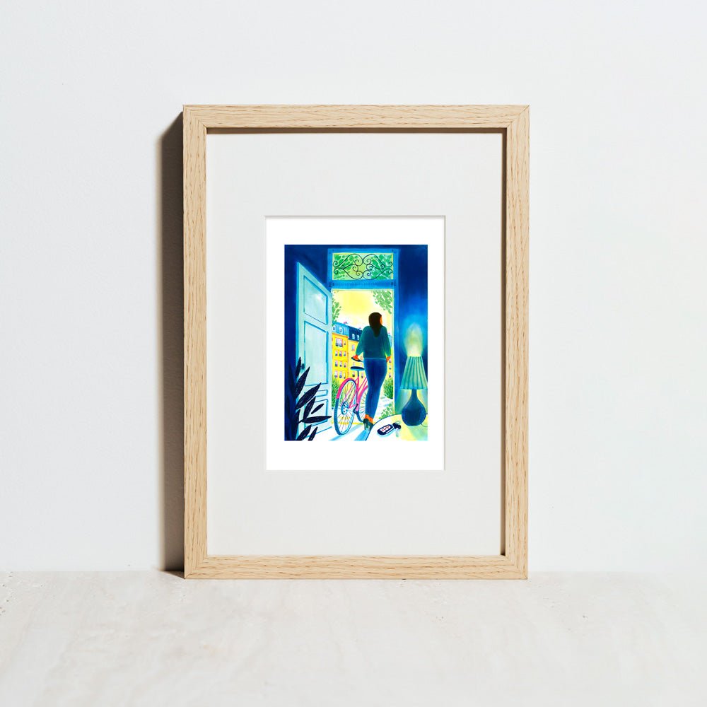 Vélo de Ville Impresión Giclée
