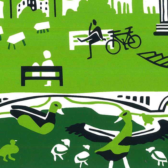 Verde Imperium Screen Print A3