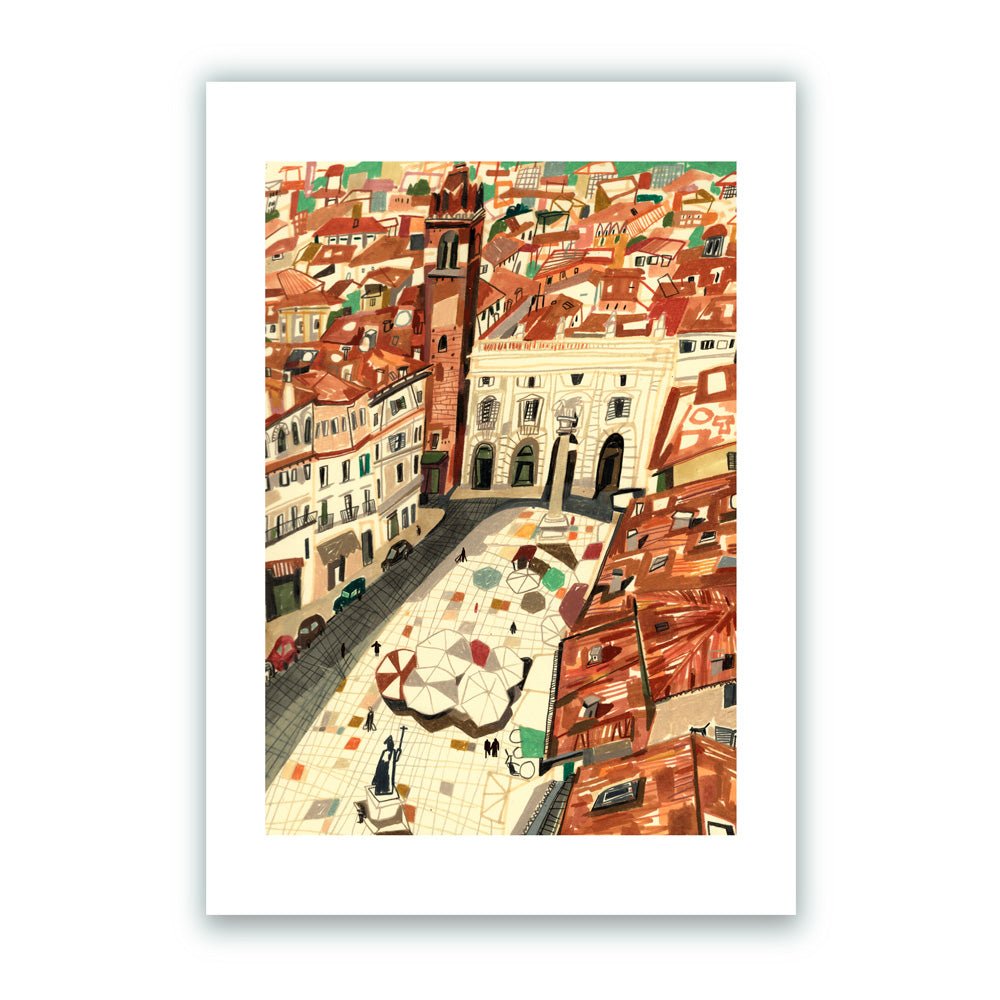 Vue de Vérone Giclée Print