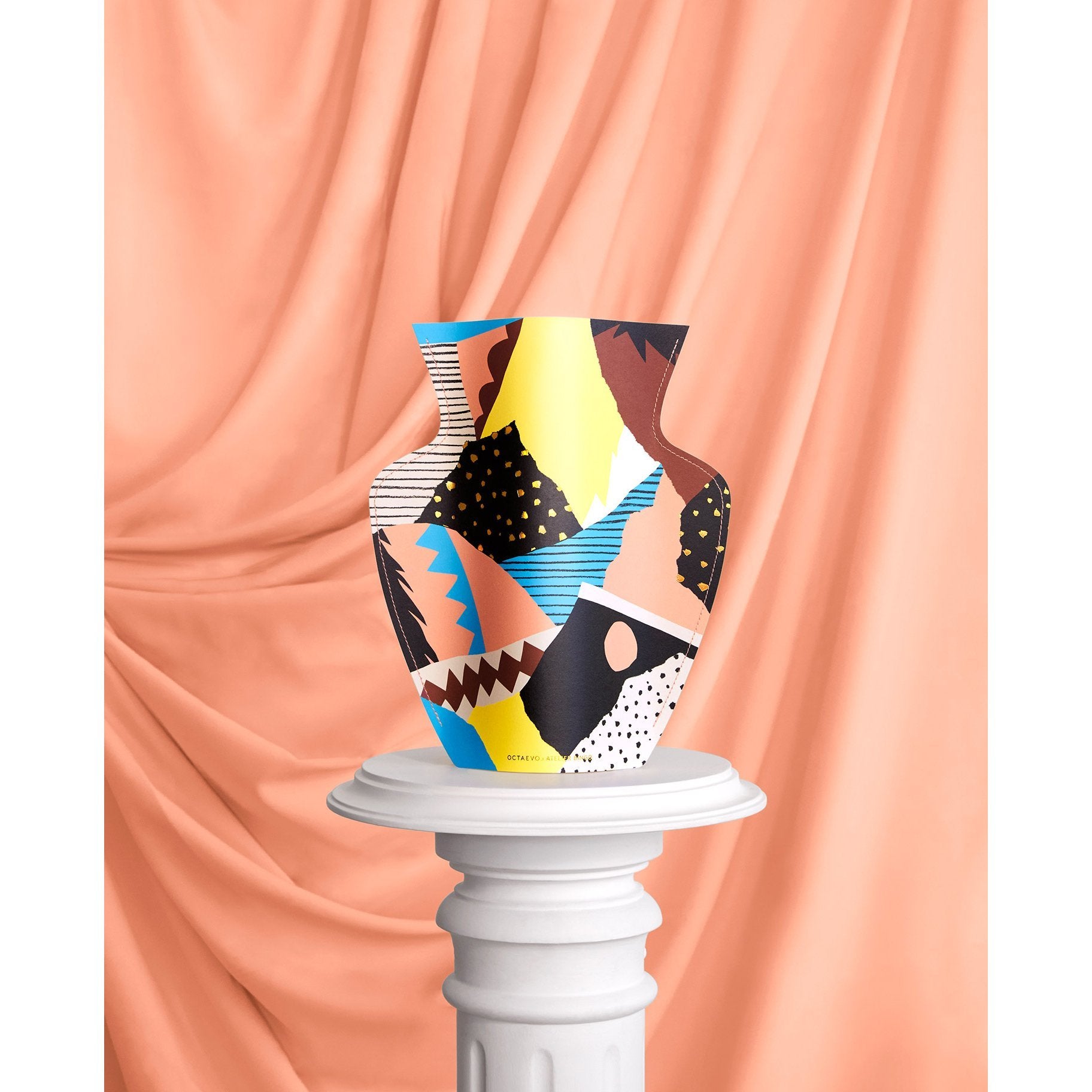 Florero de Papel Vesuvio