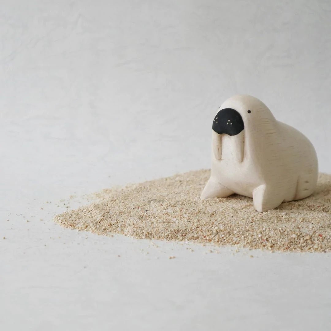 Pole Pole Wooden Animal Walrus