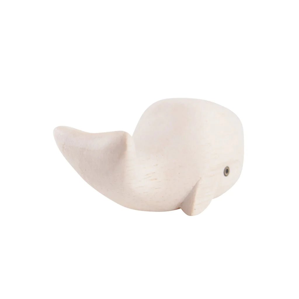 Pole Pole Wooden Animal White Whale