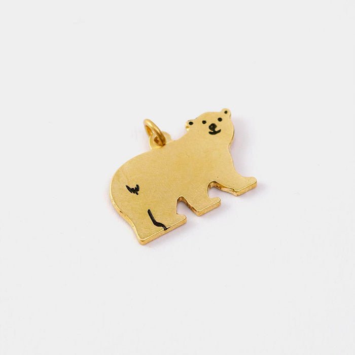TF Brass Charm Small Bear