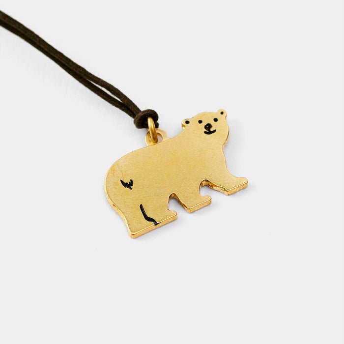 TF Brass Charm Small Bear