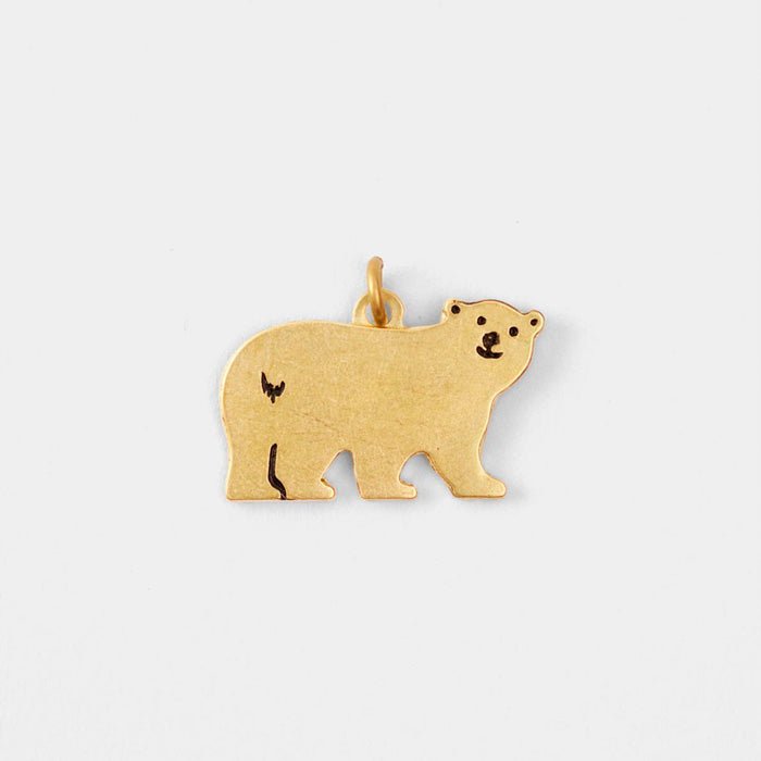 TF Brass Charm Small Bear