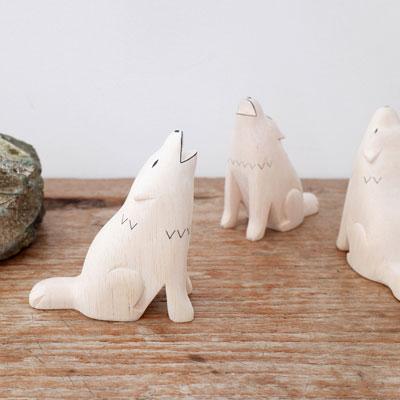 Perche en bois pour animaux Perche Loup