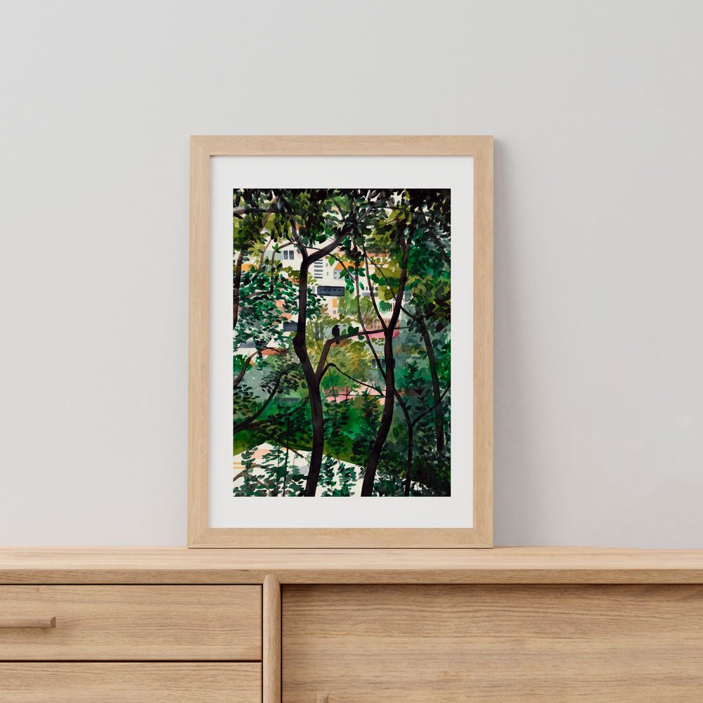 Woods Giclée Print A5