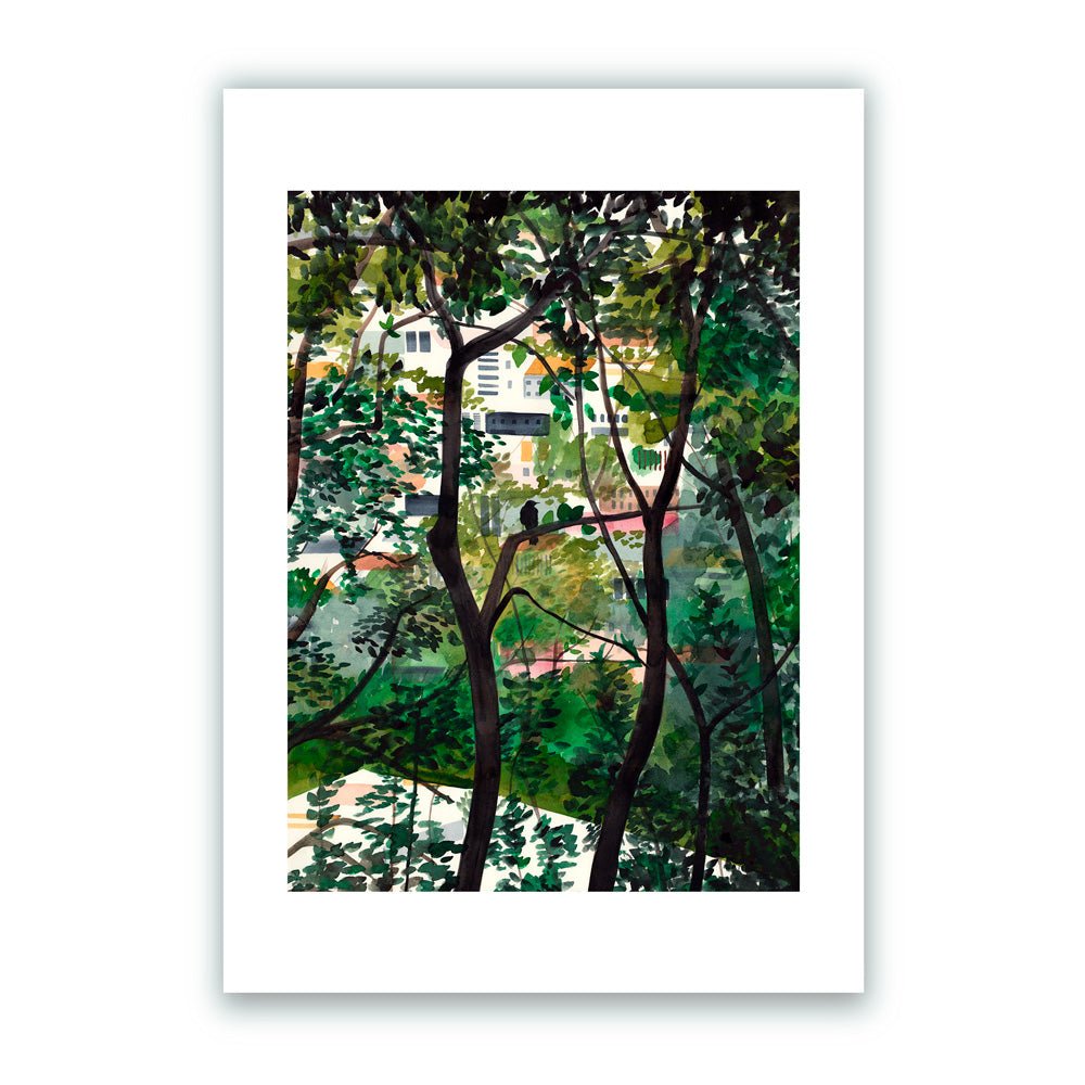 Woods Giclée Print A5