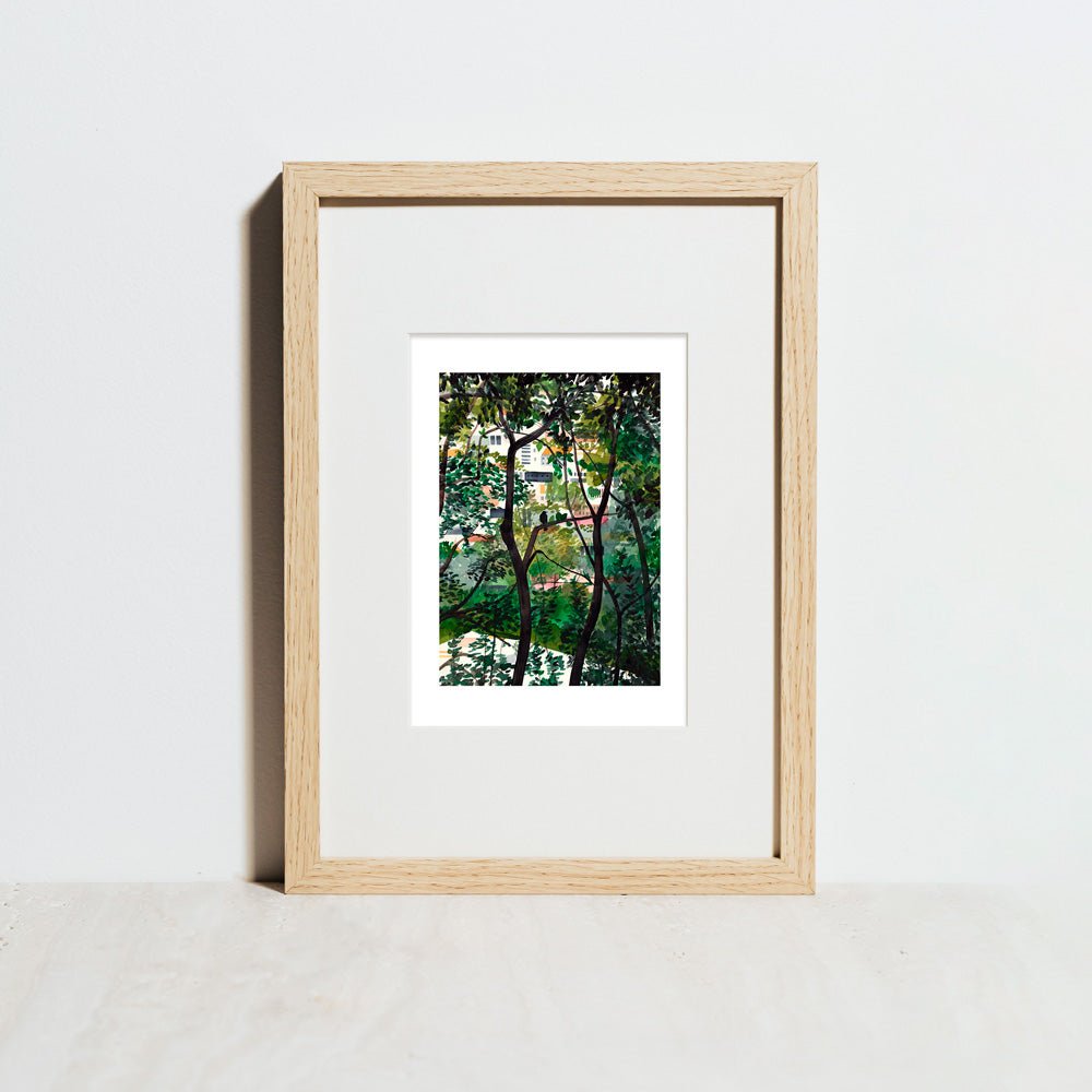 Woods Giclée Print A5