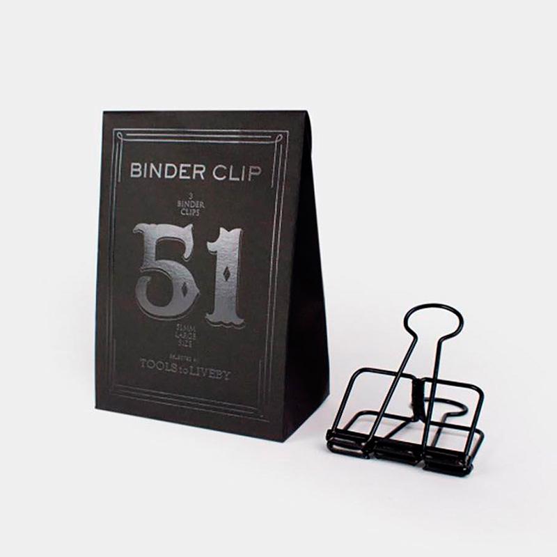 Clip 51 mm Noir