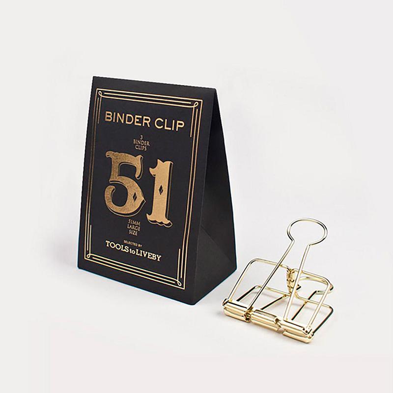 Clip 51 mm Or