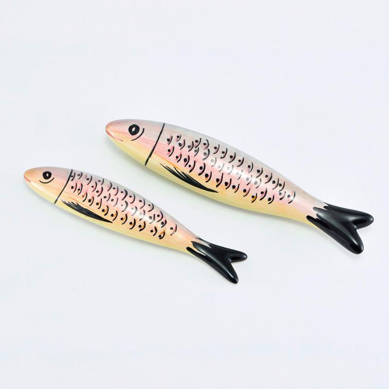Sardine peinte à la main S