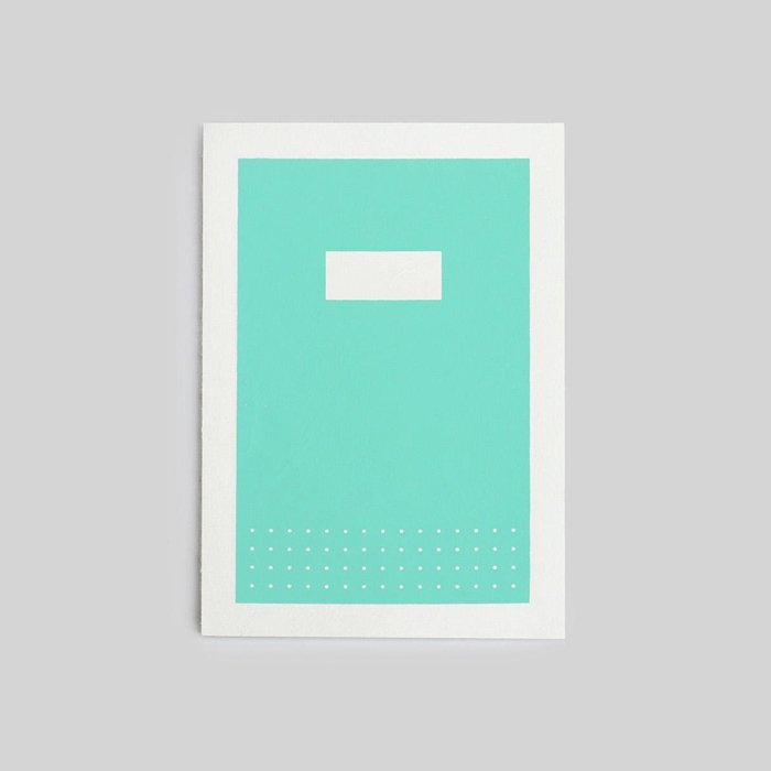 Hanji Book Cabinet A5 Dot Mint