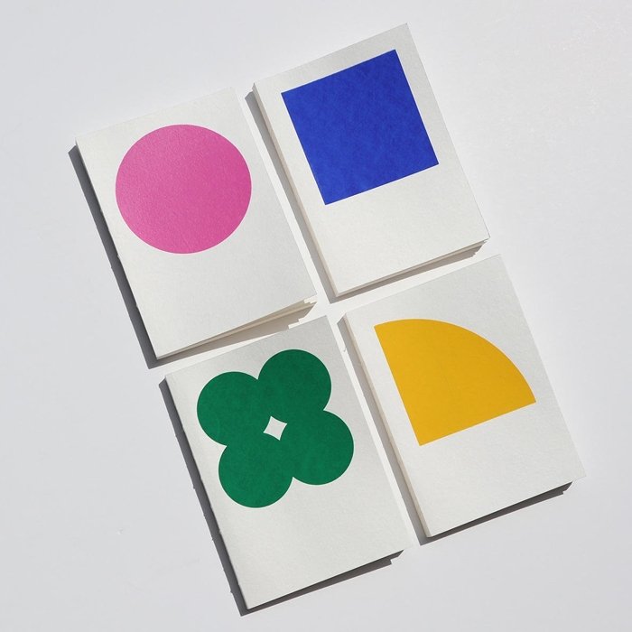 Hanji Book Symbol A6 Plain Blue Square