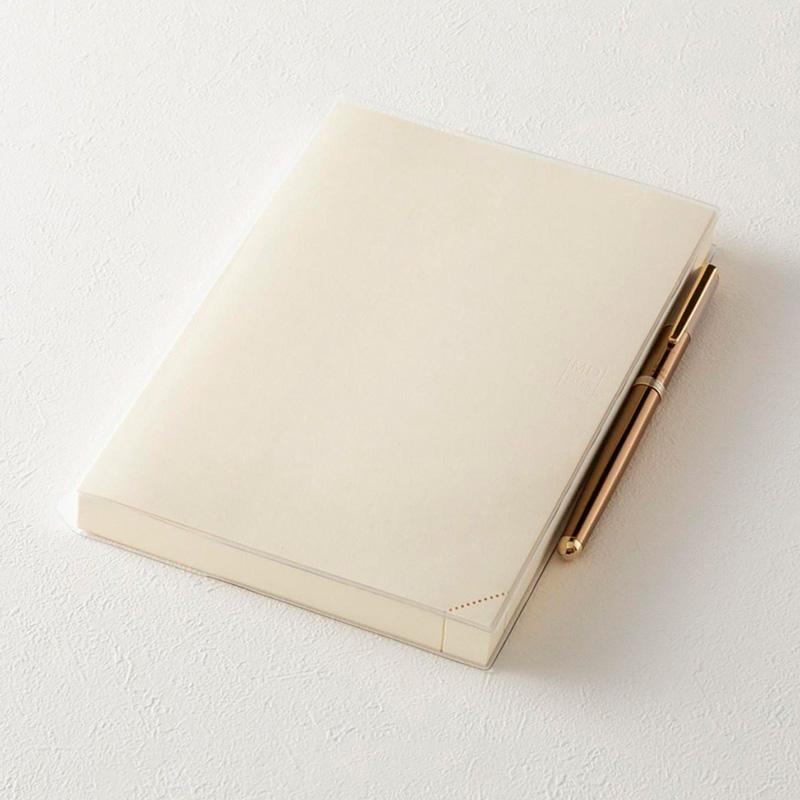 Couverture transparente pour carnet MD Notebook A5 Agenda 1 jour 1 page