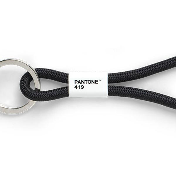 Porte-clés court Pantone Noir 419