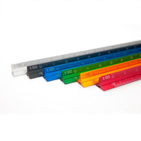 Escala de Aluminio Verde