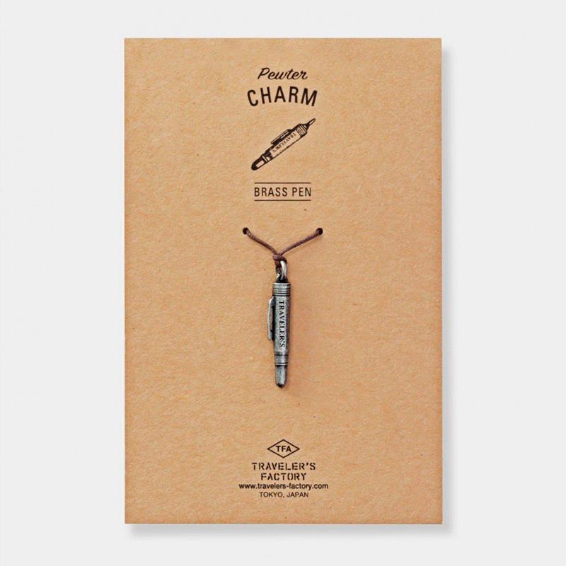 TF Metal Charm Brass Pen