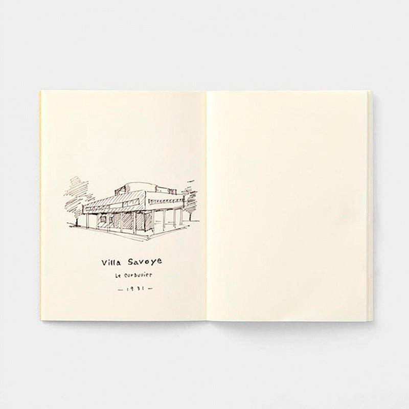 TRAVELER'S notebook Recharge 013 Papier Crème - Taille Passeport