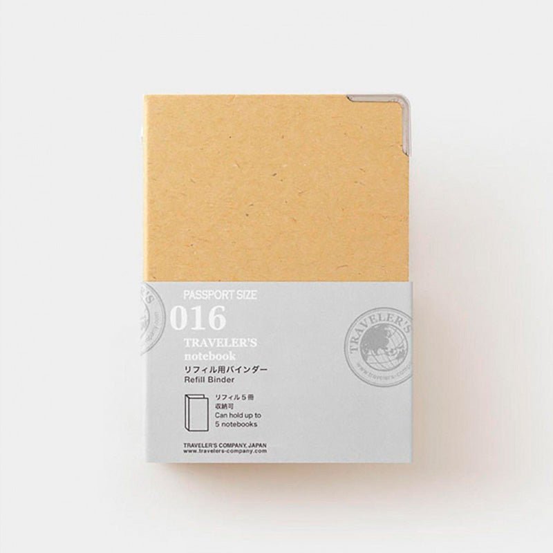 TRAVELER'S notebook Recharge 016 Classeur pour Recharges Taille Passeport