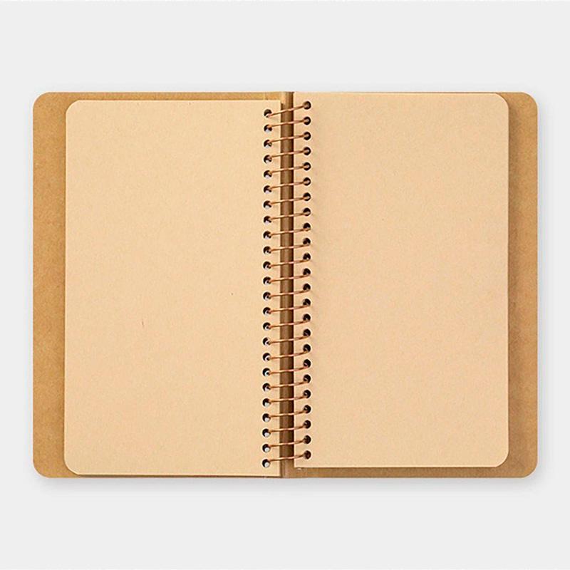 Spiral Ring Notebook A6 Slim DW Kraft Paper