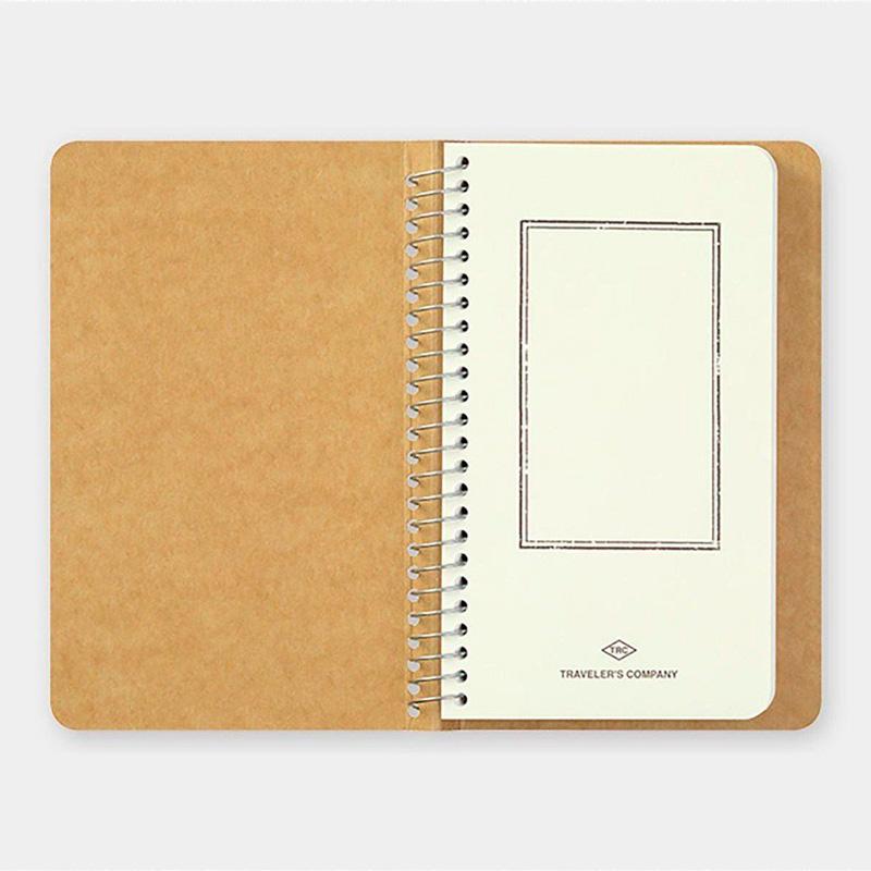 Spiral Ring Notebook A6 Slim MD White