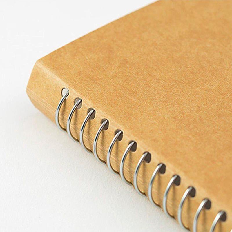 Spiral Ring Notebook A6 Slim MD White