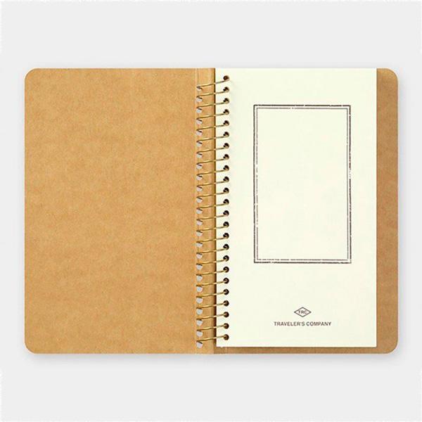 Spiral Ring Notebook A6 Slim Paper Pocket