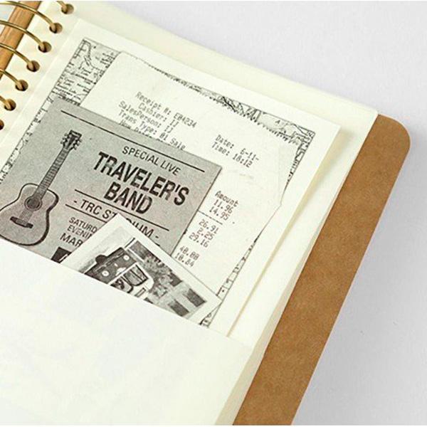 Spiral Ring Notebook A6 Slim Paper Pocket