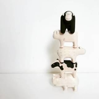Animal de Madera Pole Pole Koala