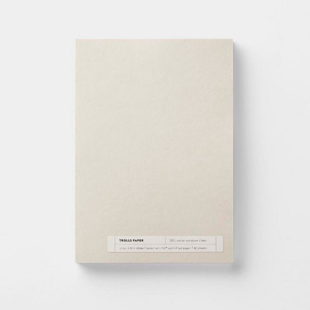 Cuaderno 102 Plain Note - Líneas (7mm)