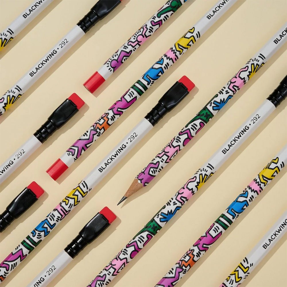 Crayons Blackwing Édition Limitée Volume 292 « Keith Harring » (lot de 12)