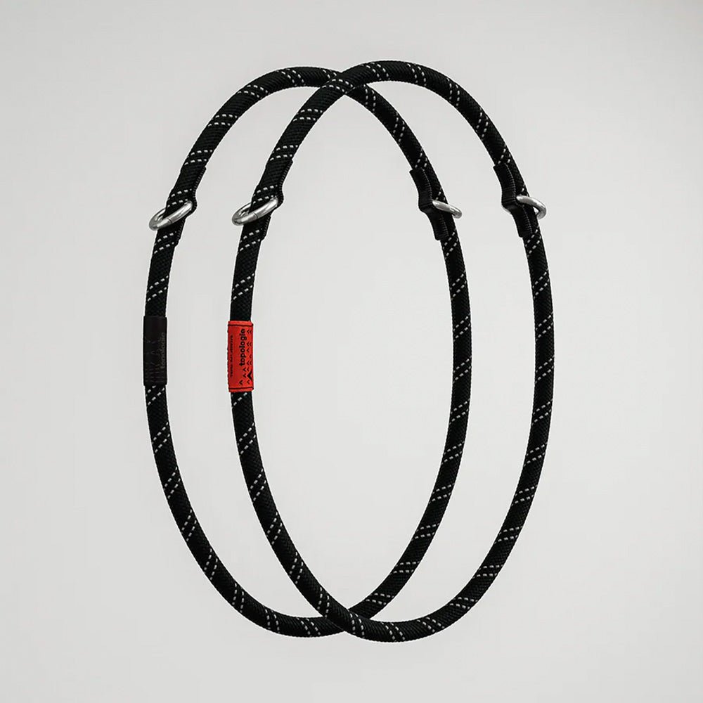 10mm Rope Loop Black Reflective (set de 2)