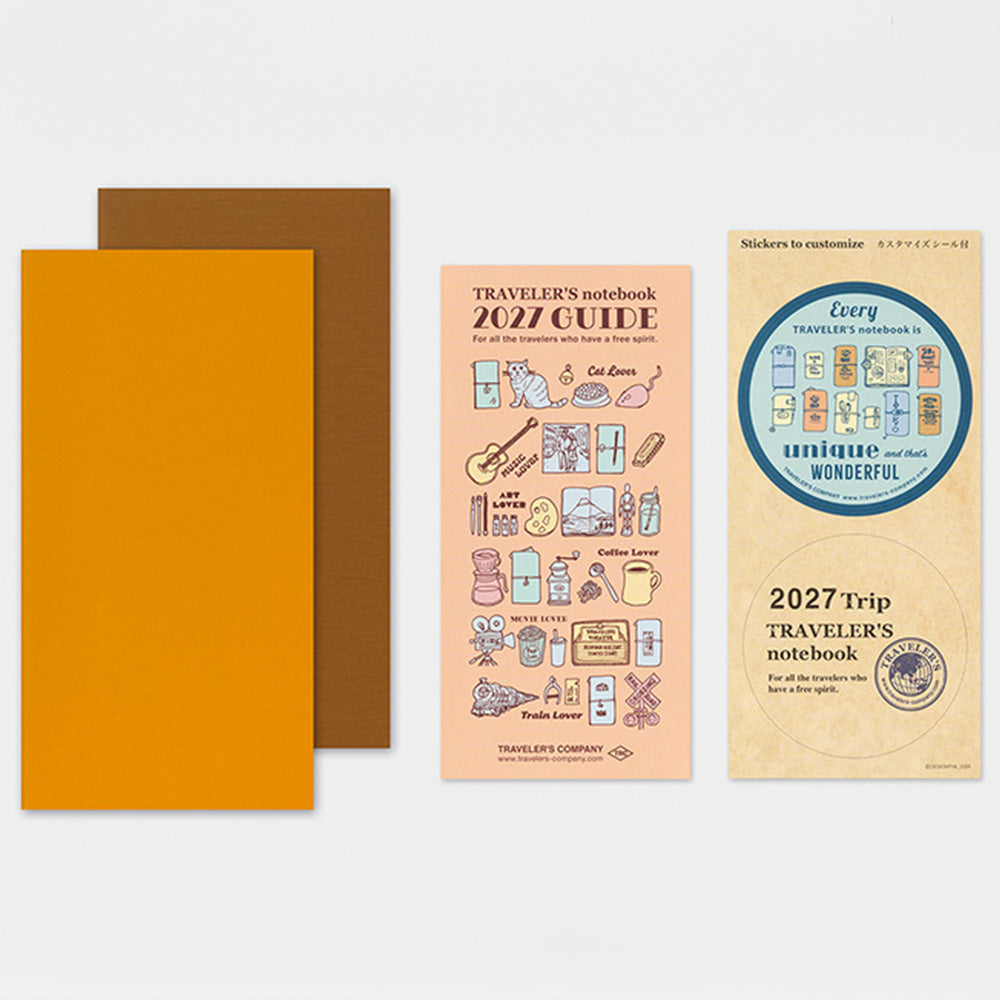 Vertical Weekly Diary Refill 2027 – Regular Size