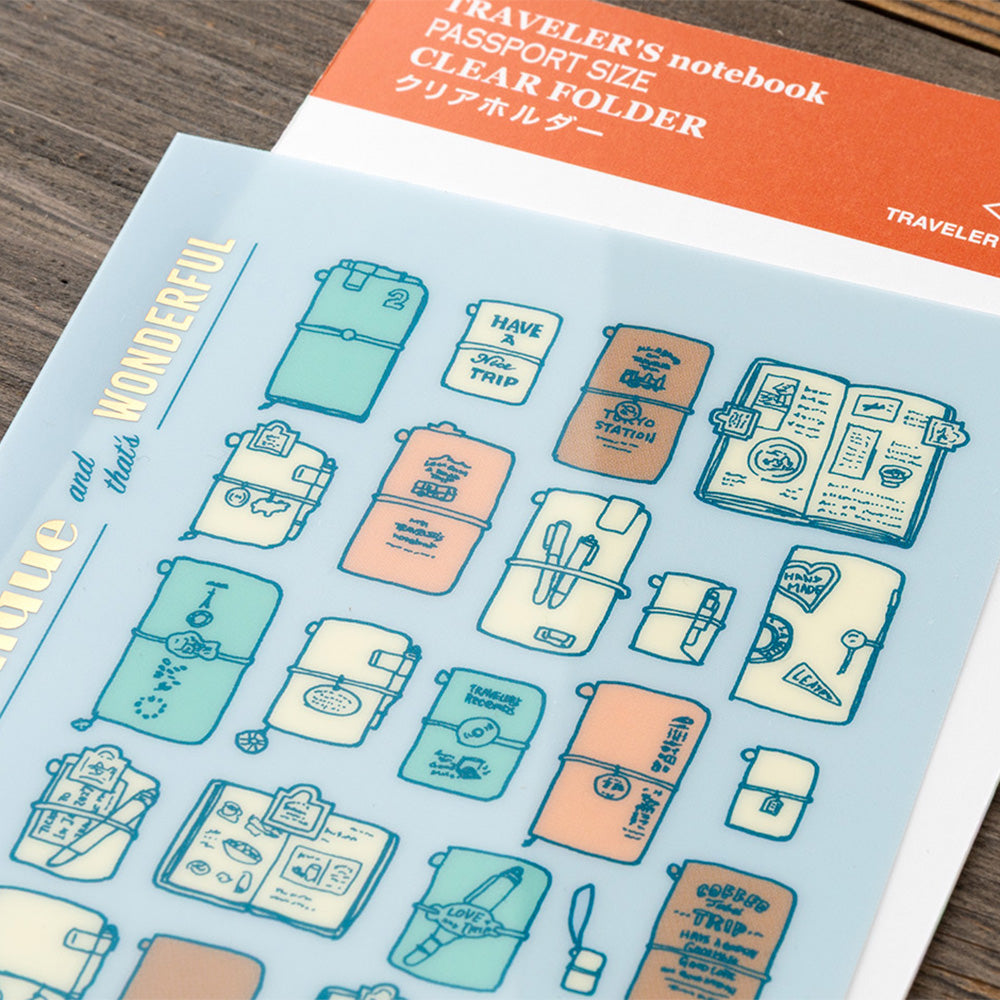 Clear Folder 2027 - Tamaño Pasaporte