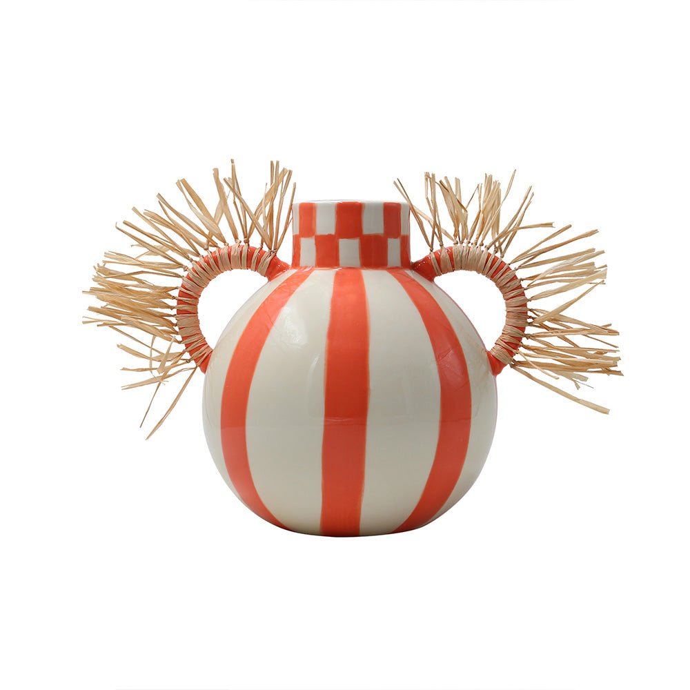 Jarrón Fernanda Squares & Stripes