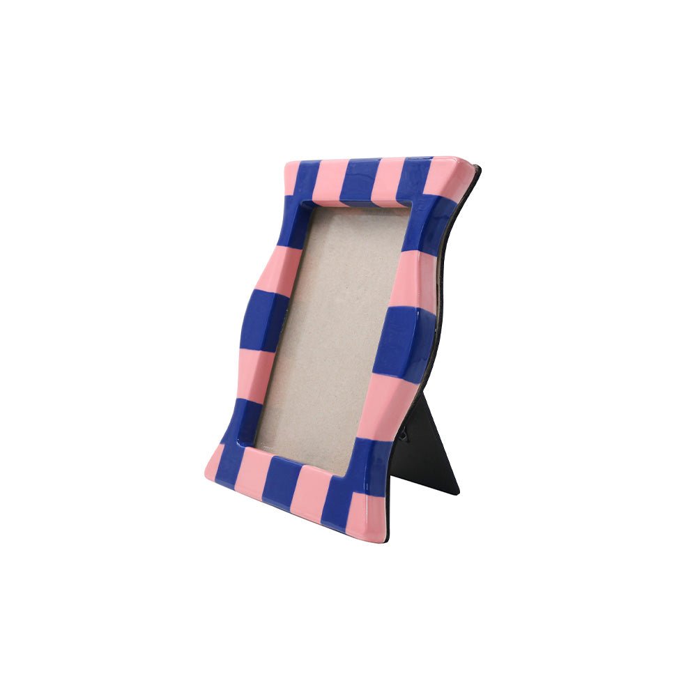 Marco de Foto Francisco - Rosa y Azul