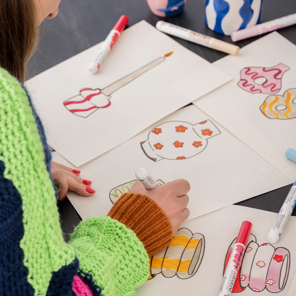 Vase Manolo - Groovy Grids