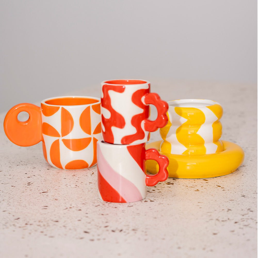 Mug Leonor - Groovy Grids