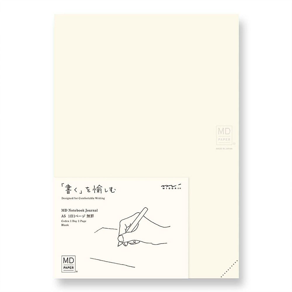 MD Notebook A5 Codex 1 Día 1 Página Blanco
