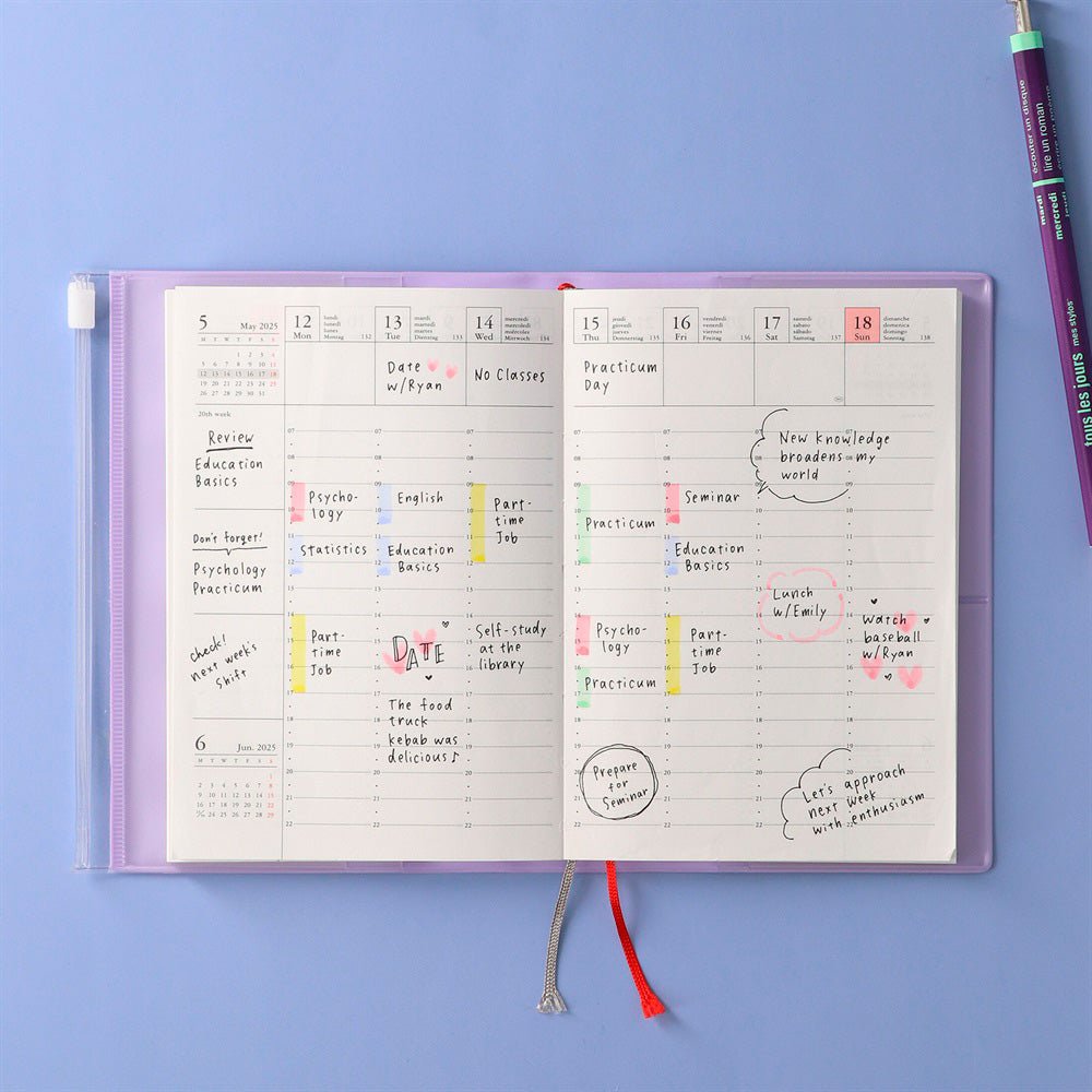 Agenda 2025/26 Color Rosa A6