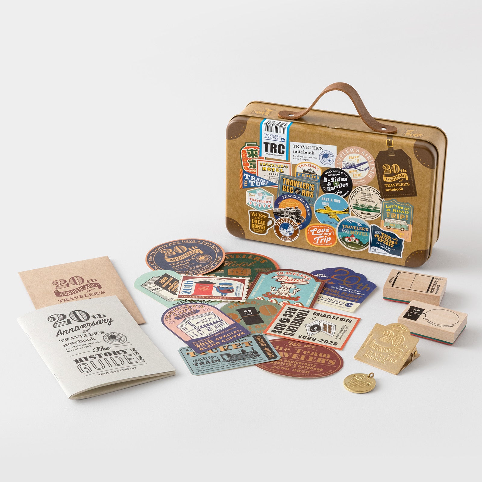 TRAVELER'S Notebook 20th Anniversary Customization Set