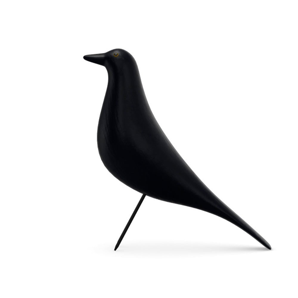 Eames House Bird Fresno Negro Ceniza
