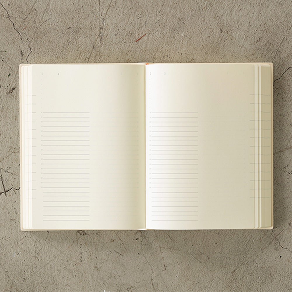 MD Notebook Diary A5 Monthly Block + 1 Day 1 Page 2026