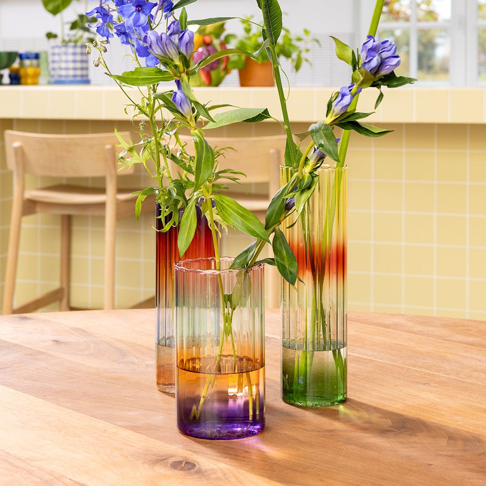 Petit vase dégradé de nuit