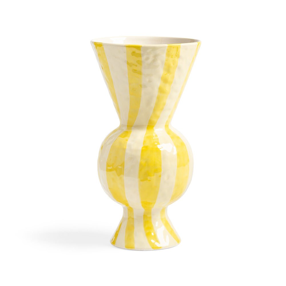 Vase Rhombic Yellow